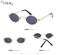 Clear Color Lenses Small Oval Sunglasses