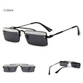 Rimless Retro Shades Small Sunglasses