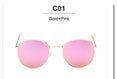 Retro Round Pilot Women Sunglasses