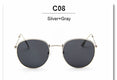 Retro Round Pilot Women Sunglasses