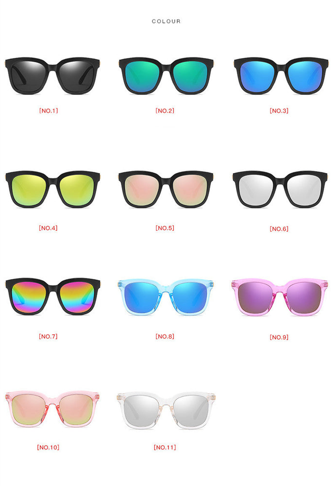 Retro Square Cat Eye Women Sunglasses