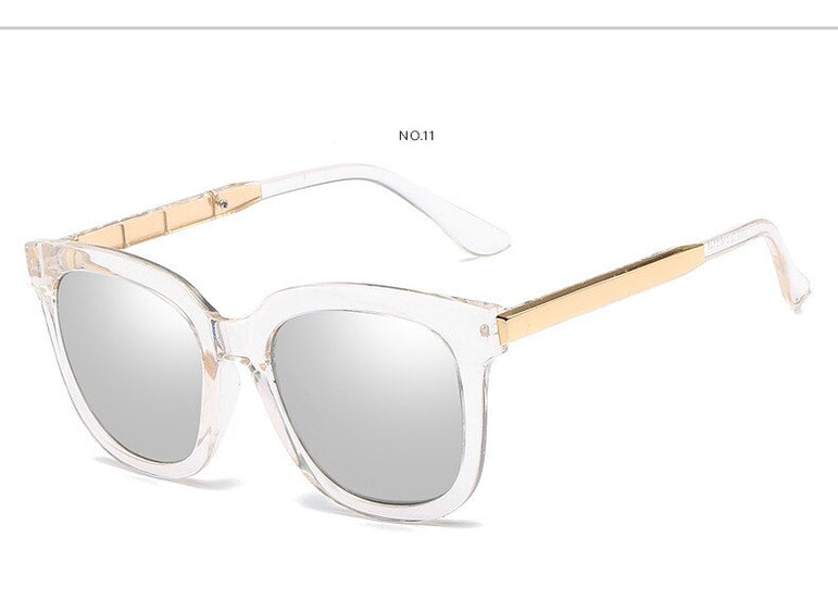 Retro Square Cat Eye Women Sunglasses