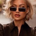 Rimless Retro Shades Small Sunglasses