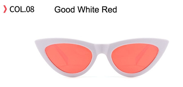 Elegant Gradient Vintage Cat Eye Sunglasses