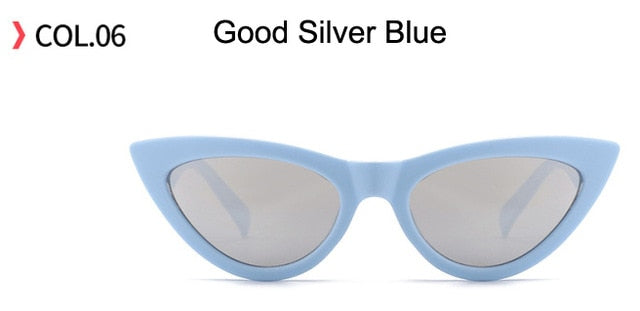 Elegant Gradient Vintage Cat Eye Sunglasses