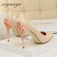 Thin Pointed Toe Bridal Women Pumps High Heels