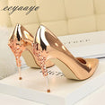 Thin Pointed Toe Bridal Women Pumps High Heels