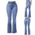 High Waisted Skinny Denim Jeans Pants