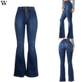 High Waisted Skinny Denim Jeans Pants