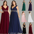 Elegant Plus Size Chiffon Formal Evening Dress